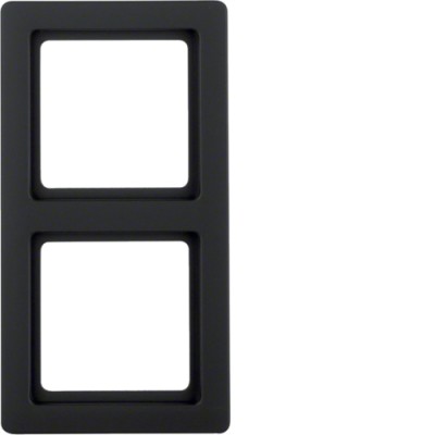 Рамка Berker 2-кратна антрацит, Q. 1 (10126086)