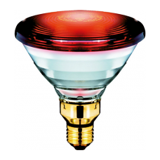 Лампа инфракрасная PHILIPS PAR38 IR 150W E27 230V Red 1CT/12 (923806644210)