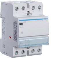 Контактор Hager безшумний 40A, 4НО, 230В, 3м (ESC440S)