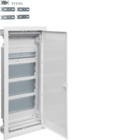 Щит Hager 4-рядный для мультимедиа и связи, в/у з металлическими дверями, VOLTA (VU48NWB)