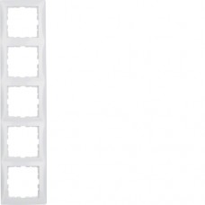 Рамка Berker полярна білизна 5-кратна S. 1 (10158989)