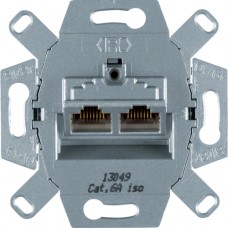 Розетка Berker UAE 8/8-полюсн. экранированная, Кат.6a (4587)