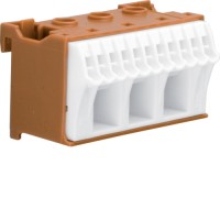 QiuckConnect фазная клемма Hager 3x16мм²+11x4мм² ширина 60мм (KN14P)
