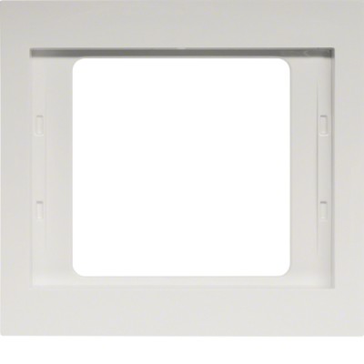 Рамка Berker 1-кратна, полярна білизна, K. 1 (13137009)