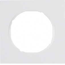 Рамка Berker 1-кратная пластик/пол.белизна, R.3 (10112289)