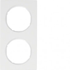 Рамка Berker 2-кратна пластик/підлога.білизна, R. 3 (10122289)