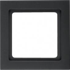 Рамка Berker 1-кратная антрацит, Q.3 (10116096)