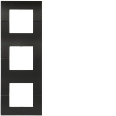 Рамка Hager вертикальна 3х2М Systo антрацит (WS409N)