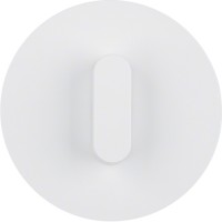 Центральна панель Berker выключателя с ручкой, пластик, пол.белизна, R.Classic (1001208900)