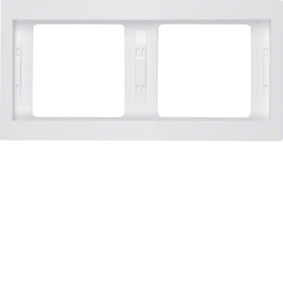 Рамка Berker 2-кратна полярна білизна, горизонтальнаяя, K. 1 (13637009)
