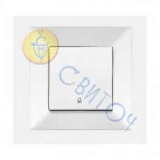 90970006-WH Кнопка звонка белый Meridian Vi-Ko