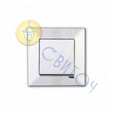 90970001-WH Выключатель 1скр. белый Meridian Vi-Ko