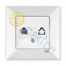 90970032-WH Розетка комп. (Cat 5E) білий Meridian Vi-Ko