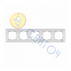 90979005-WH Рамка 5-а білий Meridian Vi-Ko