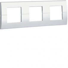 Рамка Hager горизонтальна 3х2М Systo титан (WS403T)