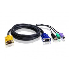 2L-5302UP КВМ-кабель с интерфейсами PS/2, USB, VGA (1.8м)
