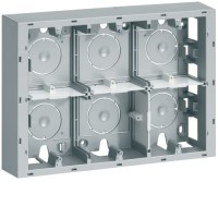 Адаптер Hager н/у 16М Systo титан (WS686T)