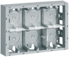 Адаптер Hager н/у 16М Systo титан (WS686T)