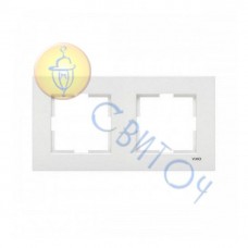 90960201 Рамка 2-я белый KARRE Vi-Ko