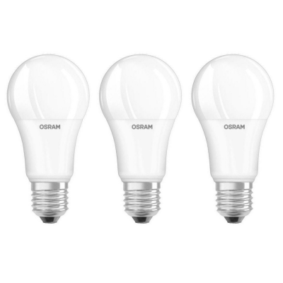 Світлодіодна лампа OSRAM LED VALUE CL A100 10,5W/840 230V FR E27 10X1  w.o. CE, 3 шт
