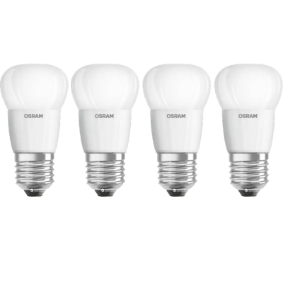 Світлодіодна лампа OSRAM LED VALUE CL P60 6,5W/840 230V FR E27 w.o. CE, 4 шт