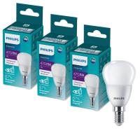 Лампа світлодіодна Philips ESSLEDLustre 5W 470lm E14 840 P45NDFRRCA, 3 шт