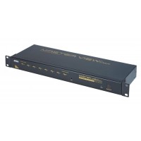 KVM-переключатель Aten CS1216A каскадируемый 1U 16-портовый PS\2 черный