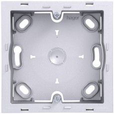 Адаптер Hager н/у 2М Systo титан (WS681T)