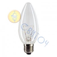 Лампа PILA B-35 Е27 40W прозрачная свеча (921492044219)