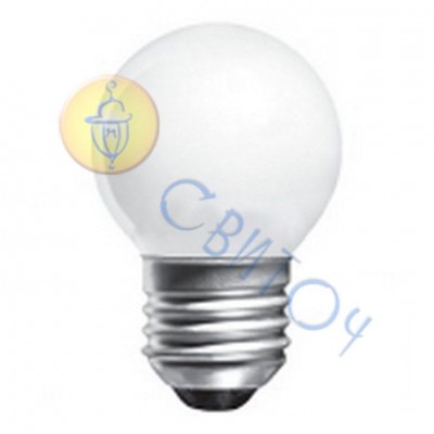 Лампа PILA P-45 Е14 40W матовая шарообразная (926000007057)