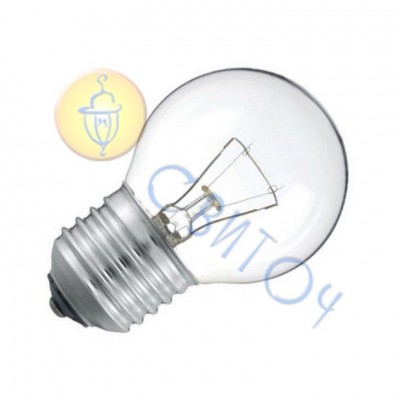 Лампа PILA P-45 Е27 60W прозрачная шарообразная (926000005878)