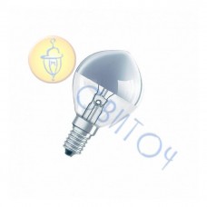 Лампа OSRAM DECOR P E14 40W SILVER (4050300002224)