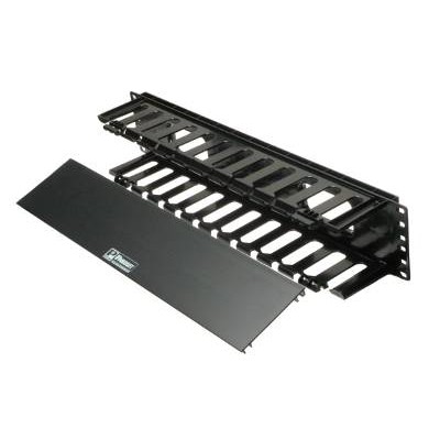 WMPF1E Кабельный организатор горизонтальный 2U односторонний, 89x483x94, Panduit