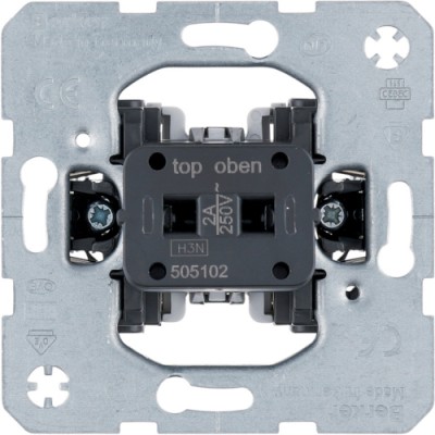 Кнопочний выключатель Berker hotelcard, 1НО, 2А/250В (505102)