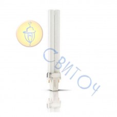 Лампа PHILIPS PL-S 9W/12 G23/2p ультрафиолетовая (871150062625780)