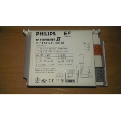 Баласт PHILIPS HF-P PL-T/C 113 220-240V 50/60Hz електронний