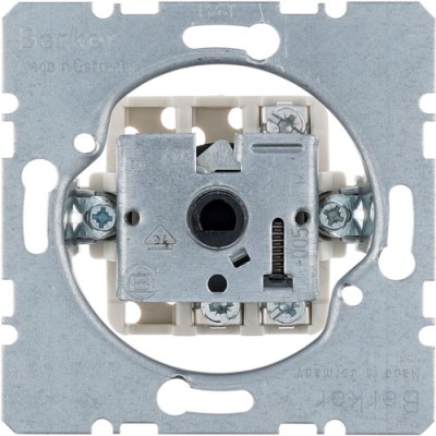 Вимикач Berker для жалюзі замковий 1-полюсний, 10А/250В (3851)