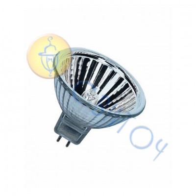 Лампа Osram 41861 WFL 20W GU5.3 12V 38грд. DECOSTAR ALU открытая галогенная (4050300428819)