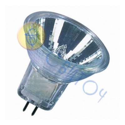 Лампа Osram 44890 WFL 20W GU4 12V 38грд. закрытая галогенная (4050300346168)
