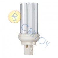 Лампа PHILIPS PL-T 18W/840/2P GХ24d-2 компактна люмінесцентна