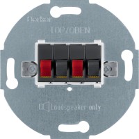 Розетка Berker для стерео-гучномовця, антрацит (457305)