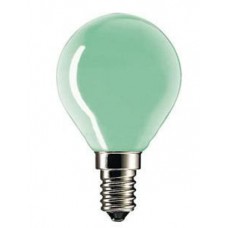 Лампа PHILIPS P-45 E14 15W цв. шар ЗЕЛЕНАЯя (871150033257850)