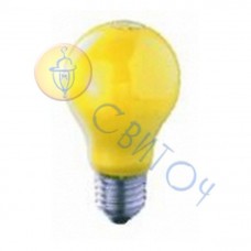Лампа OSRAM BELLALUX T60 E27 60W желтая (CITRON) (4050300020594)
