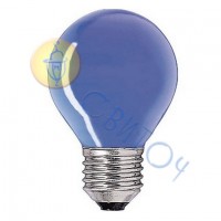 Лампа PHILIPS P-45 E27 15W цв. шар СИНЯЯя (921587543329)