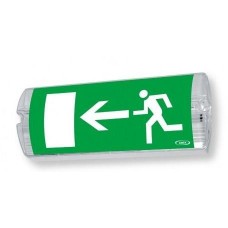 HELIOS 8W IP65 3h battery maintained/non-maintained (transparent cover) авар. светильник AWEX