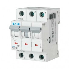 Автоматический выключатель Eaton PL7-C63/3