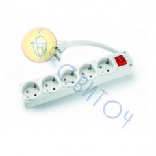 90108423 Удлинитель 5/3м с з/к+выкл. Vi-Ko