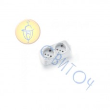 90207700 2-гнізда колодки з з/к Vi-Ko