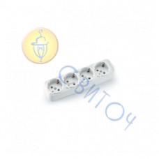 90208100 4-гнізда колодки з з/к Vi-Ko