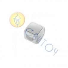 90555504 Выключатель 1кл. проходной (IP54) серый Palmiye Vi-Ko